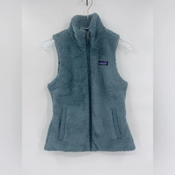 Patagonia Blue Fleece Vest - Picture 1 of 6